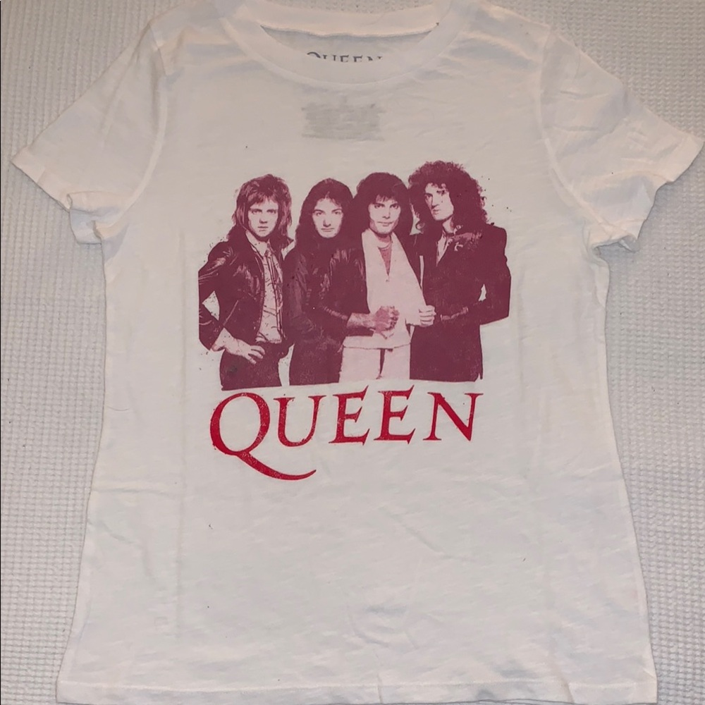 Queen Graphic White T-Shirt
